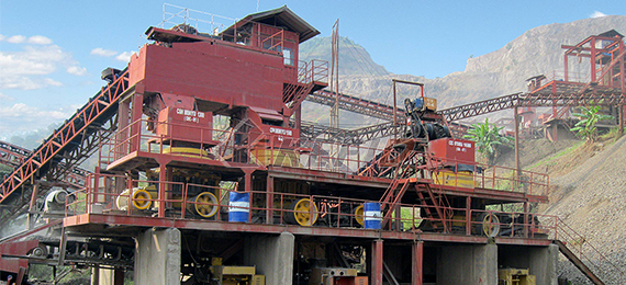 200Ton / Hour Stone Crusher untuk Andesit di Palu, Indonesia