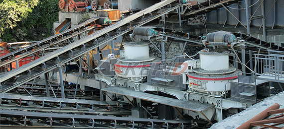 100-120Ton/Jam Mesin Crusher Batu Gunung di Bogor,Indonesia