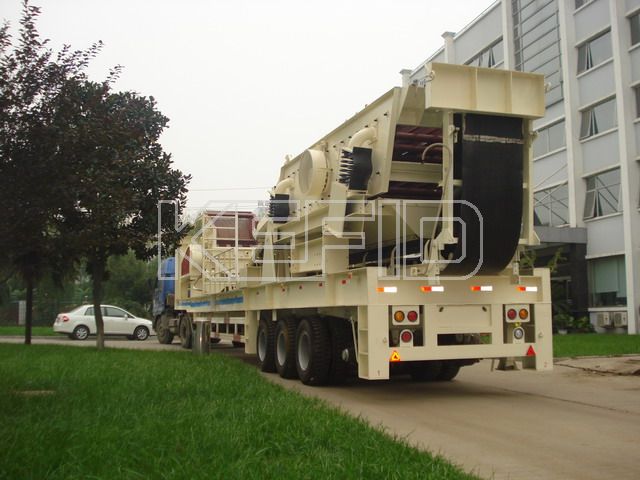 Mobile Impact Crushing Plant