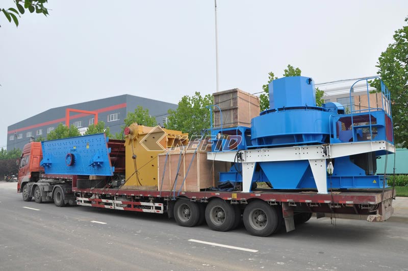 Jaw Crusher & Sand Making Machine & Vibrating Screen